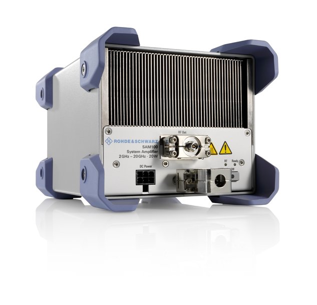 Novo amplificador da Rohde & Schwarz  visa fabricantes de dispositivos de micro-ondas